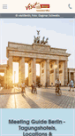 Mobile Screenshot of convention.visitberlin.de